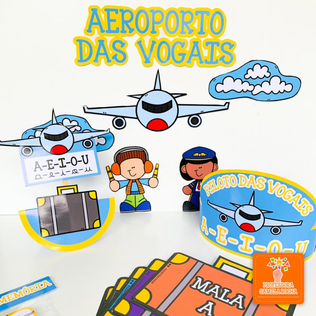 Aeroporto Das Vogais Professora Camila Rocha