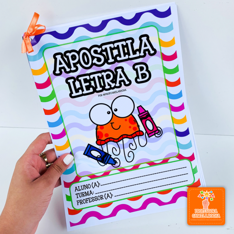 APOSTILA LETRA B - Professora Camila Rocha