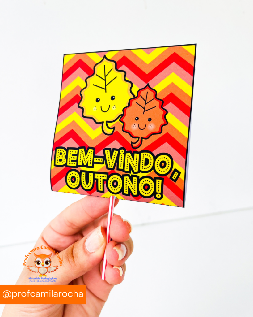 KIT CHEGADA DO OUTONO - Professora Camila Rocha
