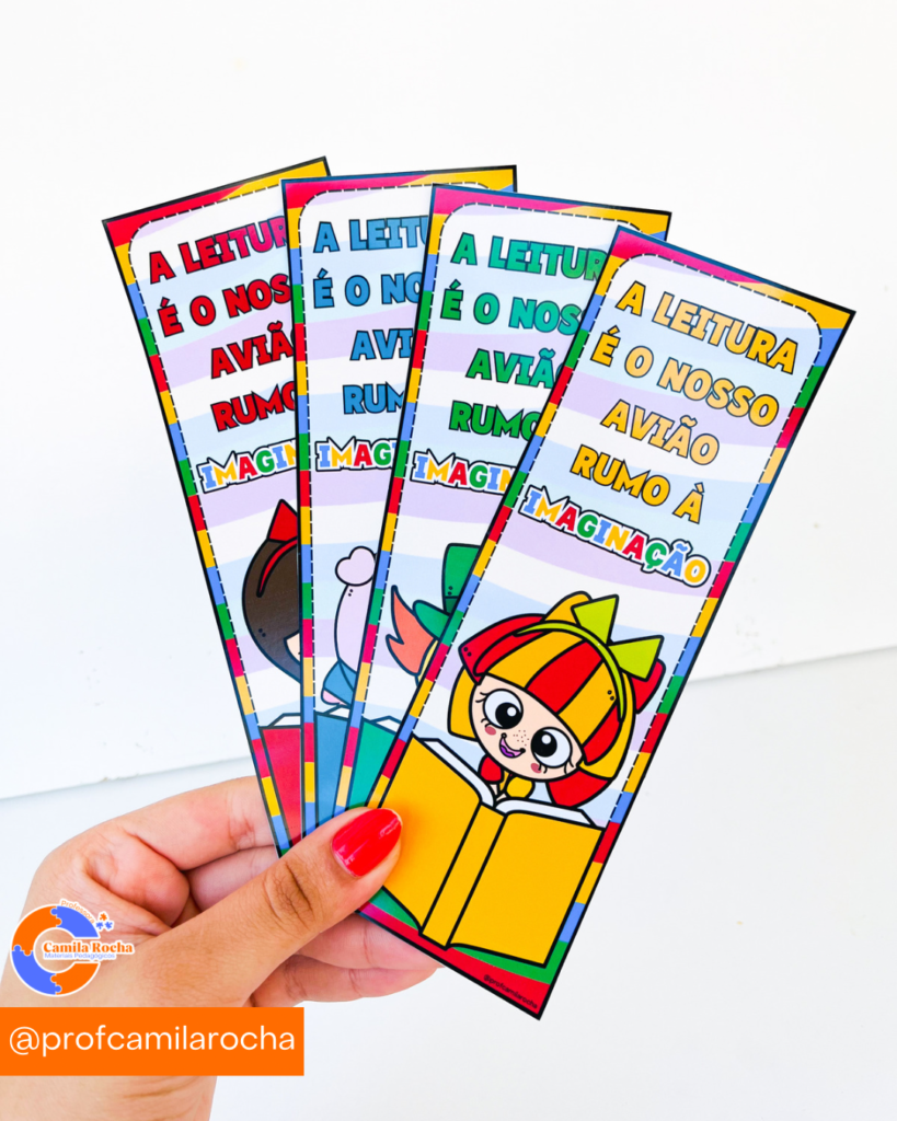 KIT DE LEMBRANCINHAS PARA O DIA DO LIVRO INFANTIL - Professora Camila Rocha