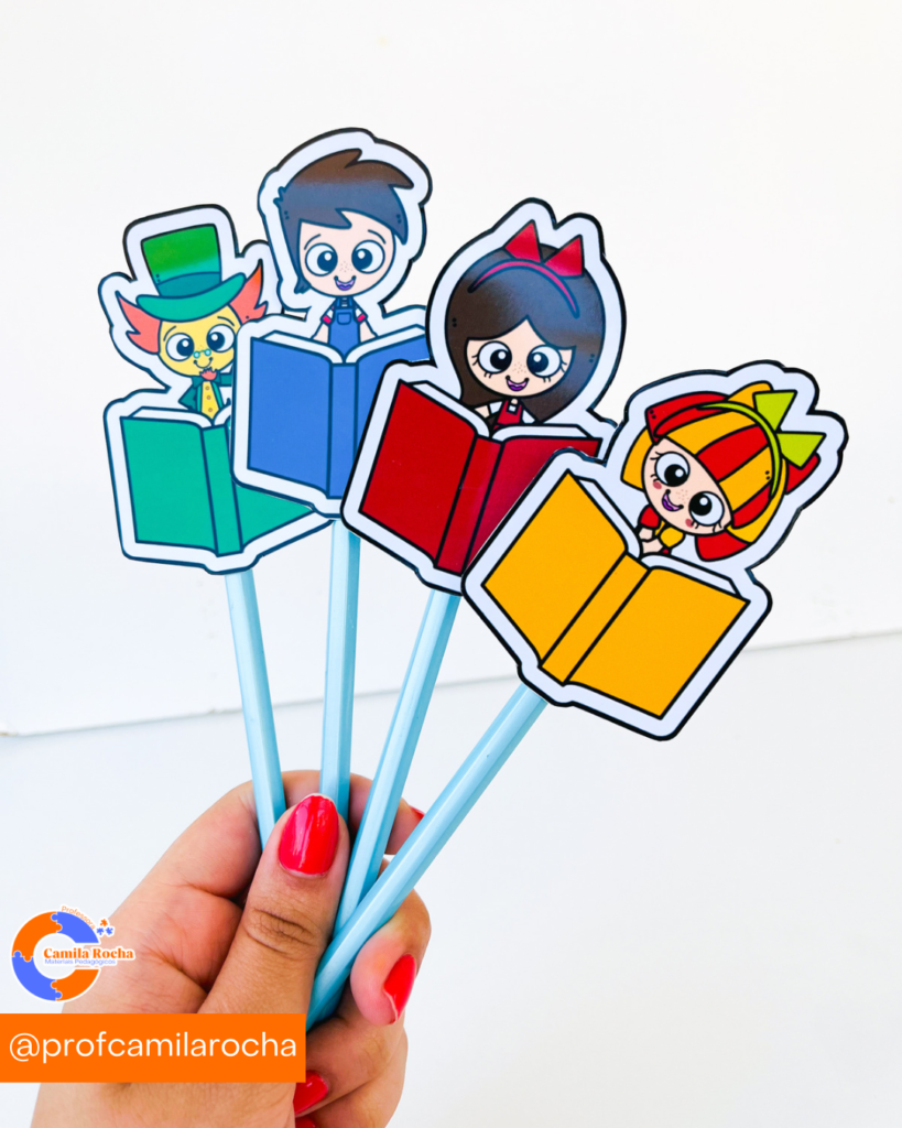 KIT DE LEMBRANCINHAS PARA O DIA DO LIVRO INFANTIL - Professora Camila Rocha