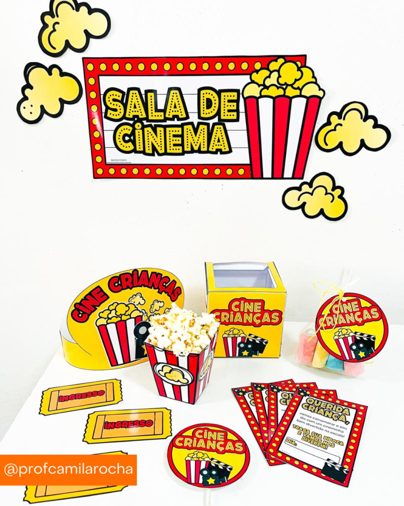 KIT CINEMINHA - Professora Camila Rocha