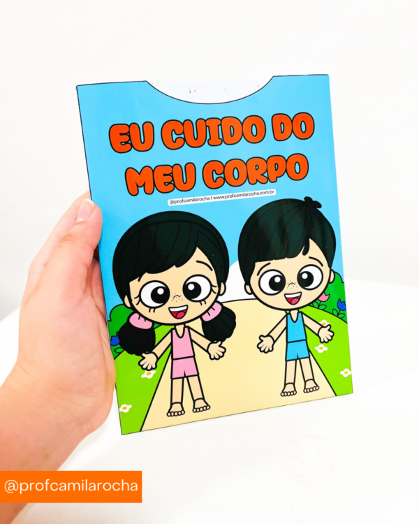 ENVELOPE “EU CUIDO DO MEU CORPO” - MAIO LARANJA