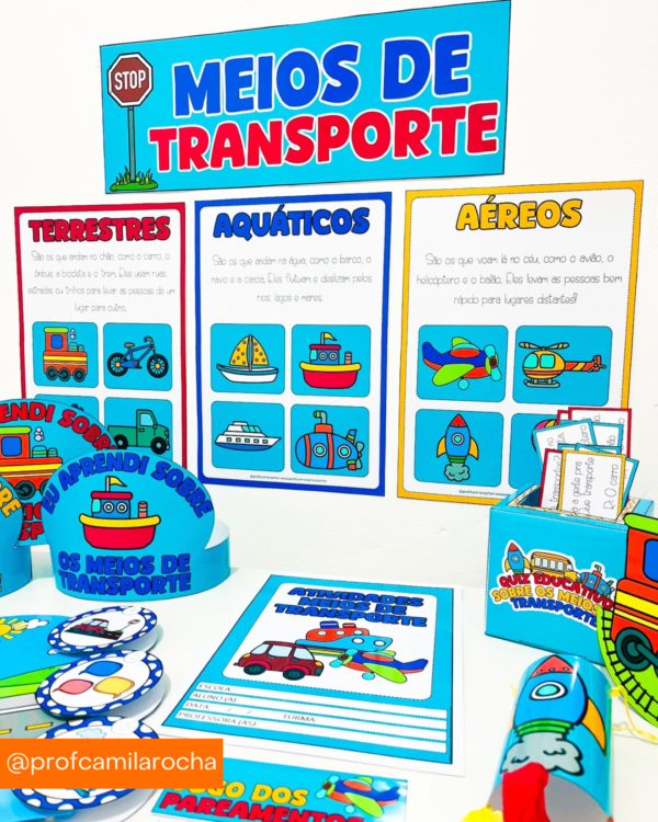 KIT MEIOS DE TRANSPORTE