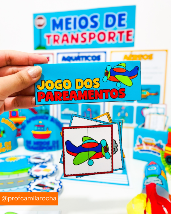 KIT MEIOS DE TRANSPORTE - Imagem 2