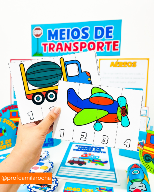 KIT MEIOS DE TRANSPORTE - Imagem 5