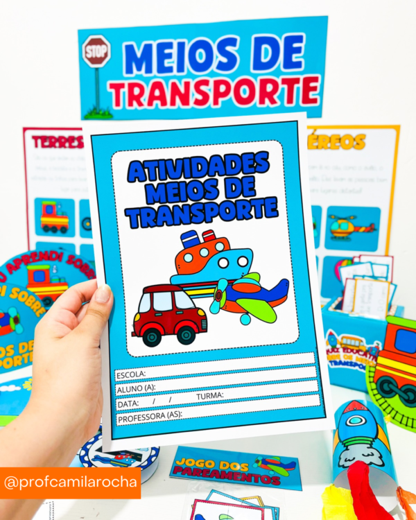 KIT MEIOS DE TRANSPORTE - Imagem 6