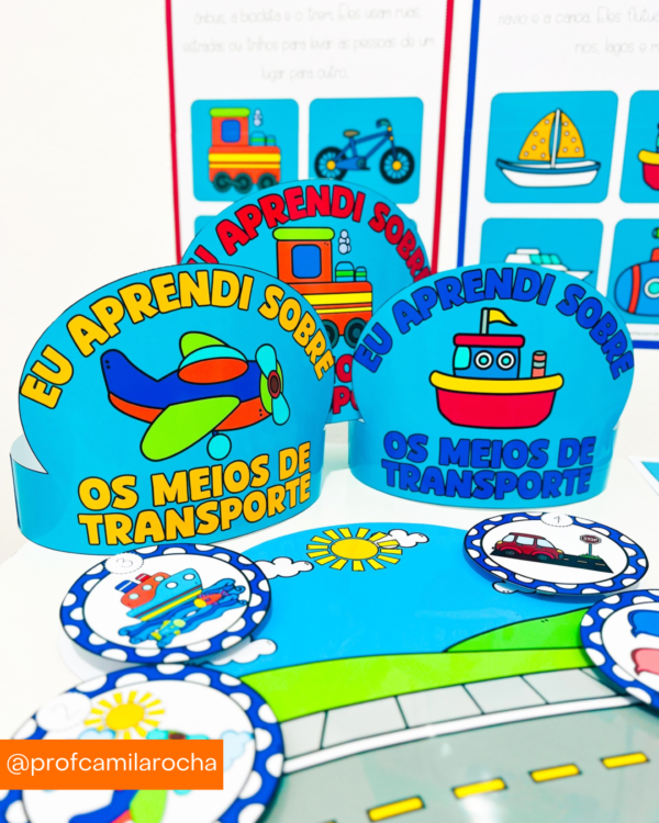 KIT MEIOS DE TRANSPORTE - Imagem 11