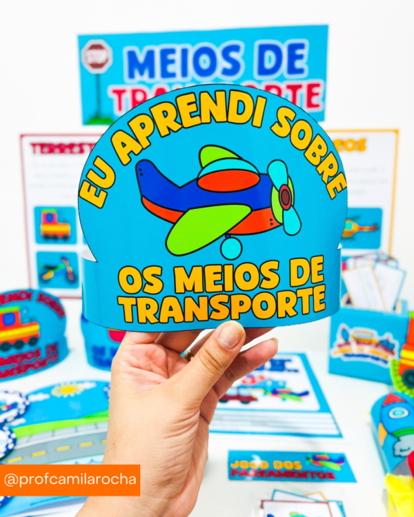 KIT MEIOS DE TRANSPORTE - Imagem 12