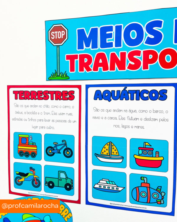 KIT MEIOS DE TRANSPORTE - Imagem 13