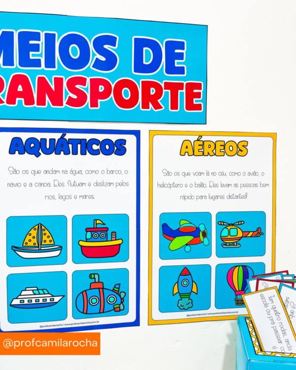 KIT MEIOS DE TRANSPORTE - Imagem 14