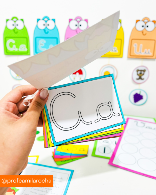 KIT VOGAIS CURSIVAS - Imagem 7