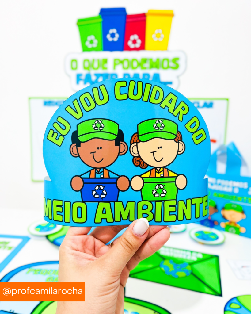 KIT MEIO AMBIENTE - Professora Camila Rocha