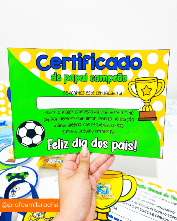 KIT PAPAI CAMPEÃO/ SHOW DE BOLA - Imagem 5