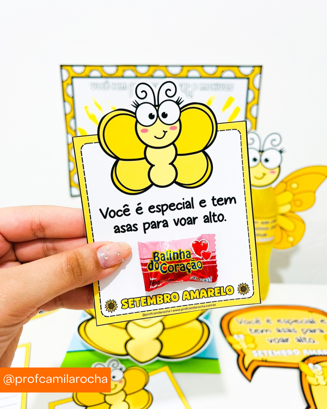 KIT BORBOLETA DA VIDA | SETEMBRO AMARELO - Imagem 6