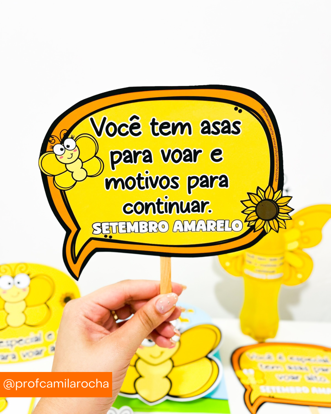 KIT BORBOLETA DA VIDA | SETEMBRO AMARELO - Imagem 4