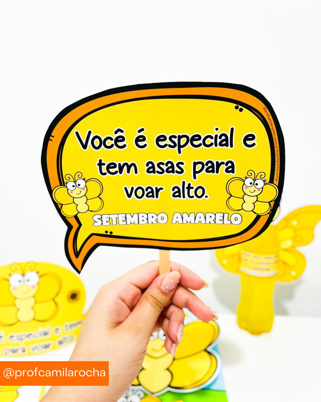 KIT BORBOLETA DA VIDA | SETEMBRO AMARELO - Imagem 5