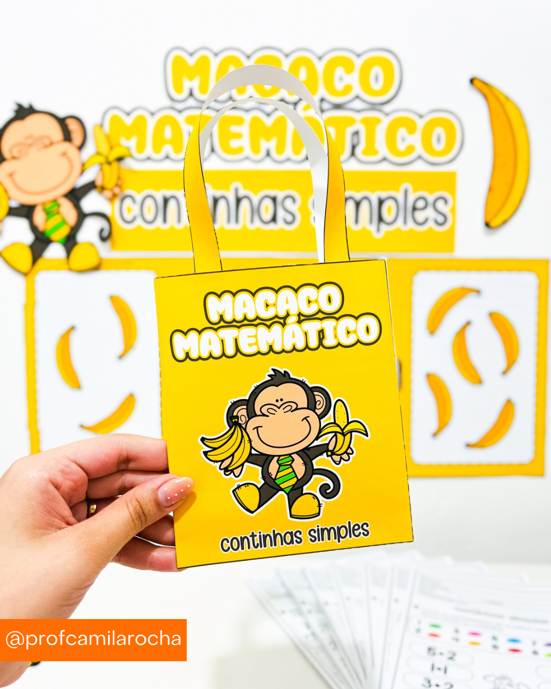 MACACO MATEMÁTICO - CONTINHAS SIMPLES - Imagem 3