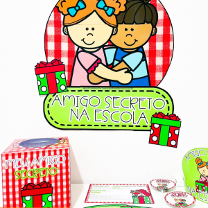 KIT AMIGO SECRETO NA ESCOLA