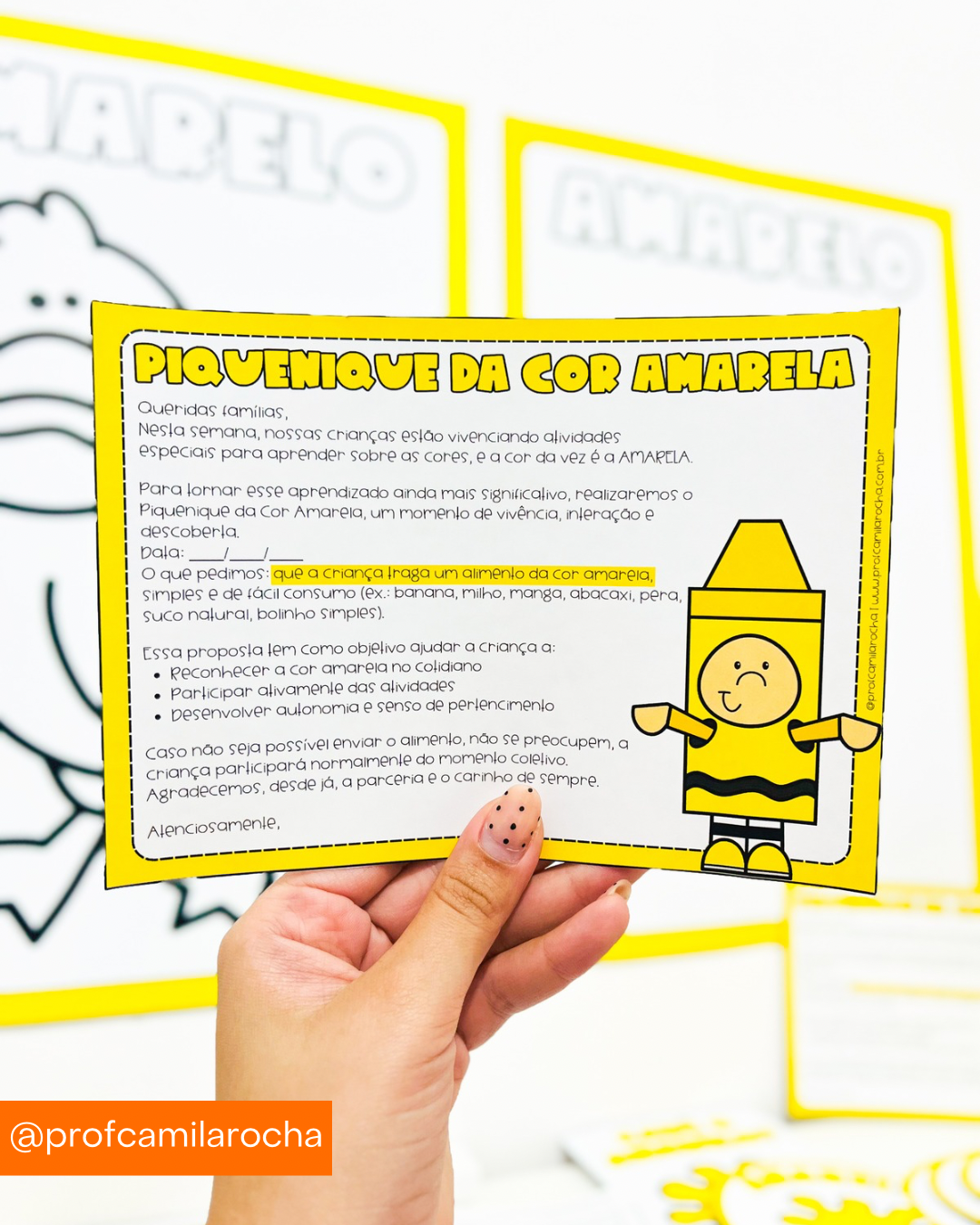 KIT COR AMARELA - Imagem 8