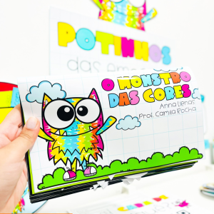 LIVRO 3D “O MONSTRO DAS CORES”