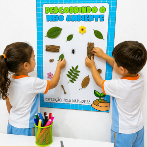 CARTAZ “DESCOBRINDO O MEIO AMBIENTE”