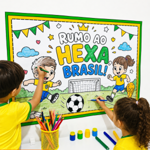 PINTURA COLETIVA DA COPA