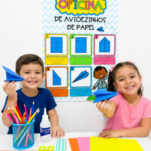 OFICINA DE AVIÕES DE PAPEL