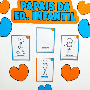 MURAL DE DESENHOS DIA DOS PAIS