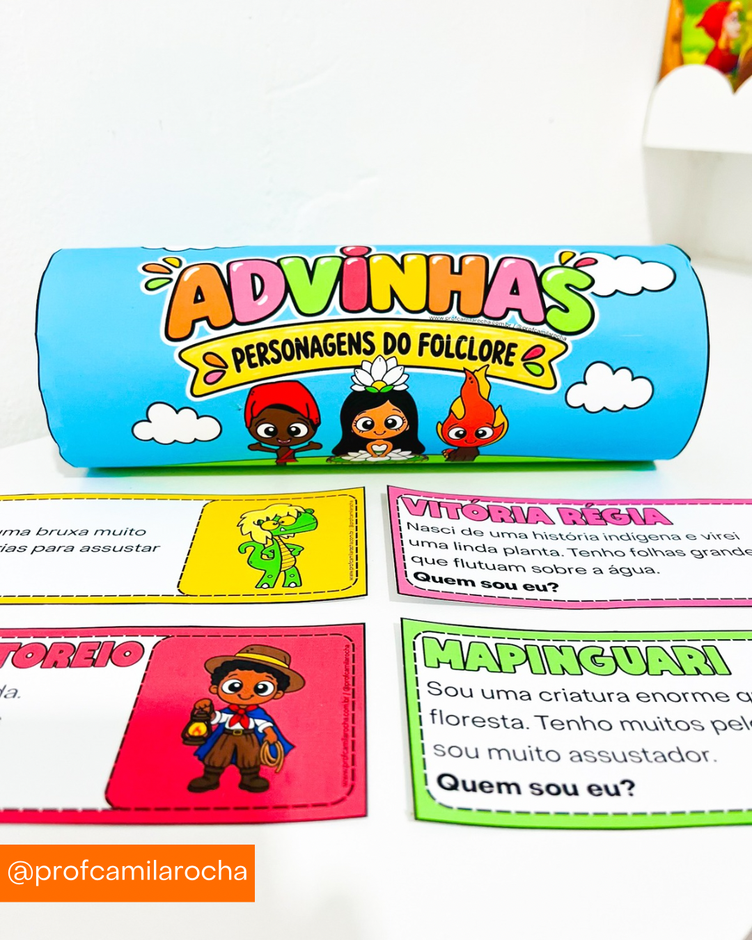 ADVINHAS DOS PERSONAGENS FOLCLÓRICOS - Imagem 2