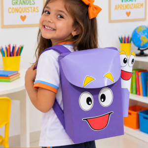MOLDES MOCHILA DORA AVENTUREIRA